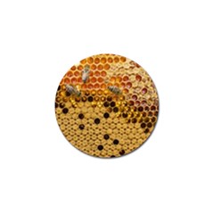 Top View Honeycomb Golf Ball Marker (4 Pack) by Vaneshart