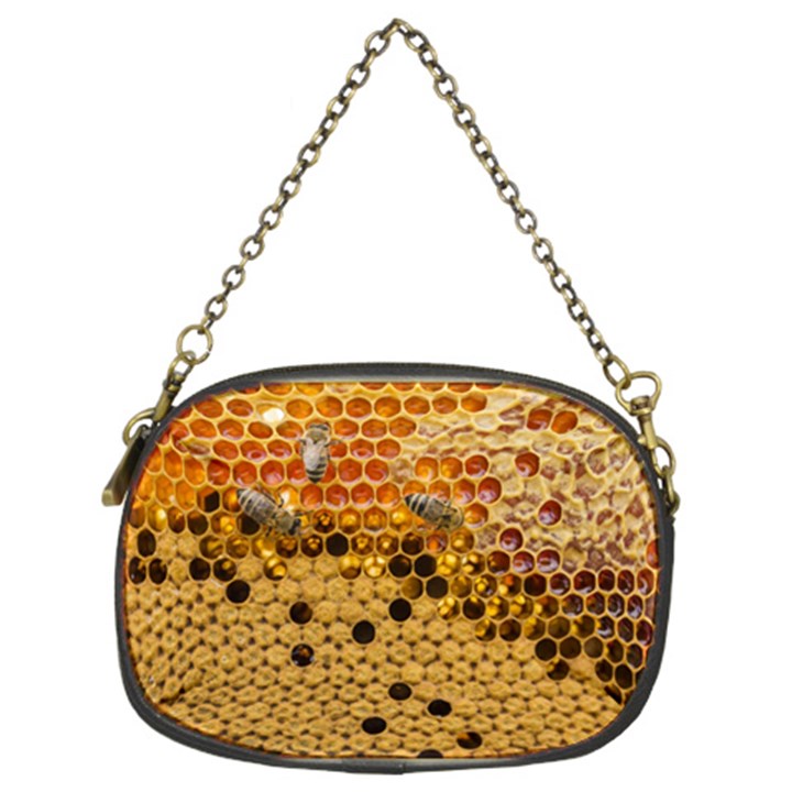 Top View Honeycomb Chain Purse (Two Sides)