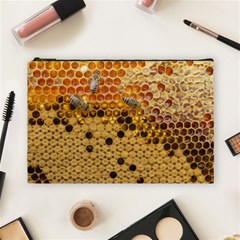 Top View Honeycomb Cosmetic Bag (large) by Vaneshart