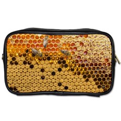 Top View Honeycomb Toiletries Bag (one Side) by Vaneshart