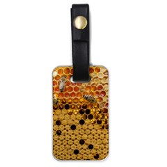 Top View Honeycomb Luggage Tag (one Side) by Vaneshart