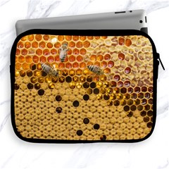 Top View Honeycomb Apple Ipad 2/3/4 Zipper Cases by Vaneshart