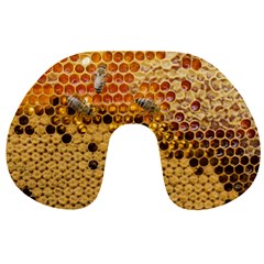 Top View Honeycomb Travel Neck Pillow by Vaneshart