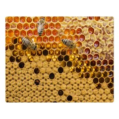 Top View Honeycomb Double Sided Flano Blanket (large)  by Vaneshart