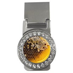 Honeycomb With Bees Money Clips (cz)  by Vaneshart