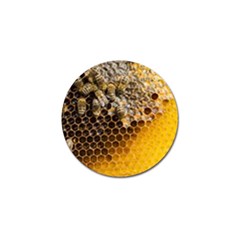 Honeycomb With Bees Golf Ball Marker by Vaneshart