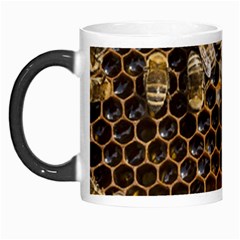 Honeycomb With Bees Morph Mugs by Vaneshart