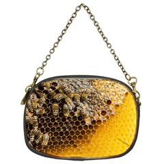 Honeycomb With Bees Chain Purse (two Sides) by Vaneshart