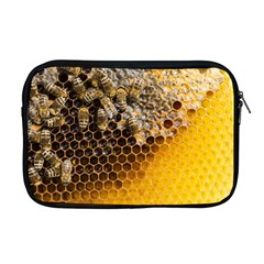 Honeycomb With Bees Apple Macbook Pro 17  Zipper Case by Vaneshart