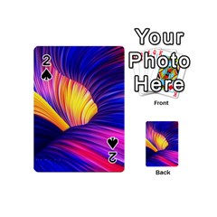 Abstract Antelope Pattern Background Playing Cards 54 Designs (mini) by Vaneshart