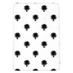 Black And White Tropical Print Pattern Removable Flap Cover (s) by dflcprintsclothing