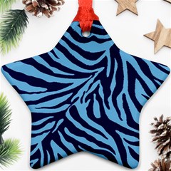 Zebra 3 Ornament (star) by dressshop