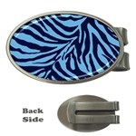 Zebra 3 Money Clips (Oval)  Front