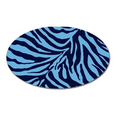 Zebra 3 Oval Magnet by dressshop