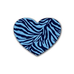 Zebra 3 Heart Coaster (4 Pack)  by dressshop