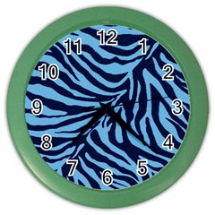 Zebra 3 Color Wall Clock by dressshop