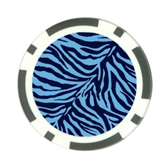 Zebra 3 Poker Chip Card Guard by dressshop