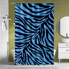 Zebra 3 Shower Curtain 48  X 72  (small)  by dressshop