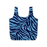 Zebra 3 Full Print Recycle Bag (S) Back