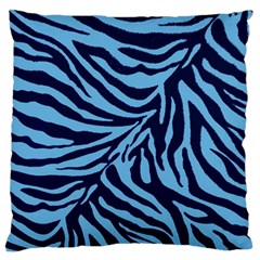 Zebra 3 Large Flano Cushion Case (two Sides) by dressshop