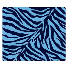 Zebra 3 Double Sided Flano Blanket (small)  by dressshop