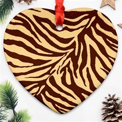 Zebra 2 Ornament (heart) by dressshop