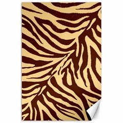 Zebra 2 Canvas 24  X 36  by dressshop