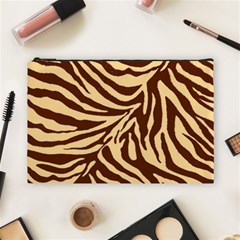 Zebra 2 Cosmetic Bag (large) by dressshop