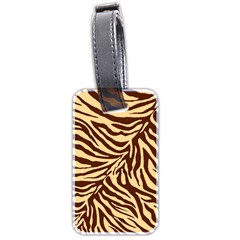 Zebra 2 Luggage Tag (two Sides) by dressshop