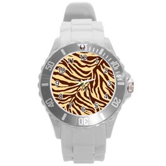 Zebra 2 Round Plastic Sport Watch (l) by dressshop