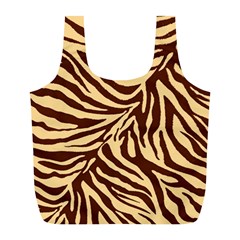 Zebra 2 Full Print Recycle Bag (l) by dressshop