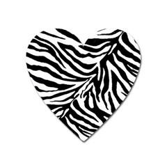 Zebra 1 Heart Magnet by dressshop