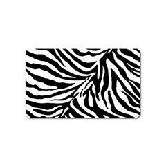 Zebra 1 Magnet (name Card) by dressshop