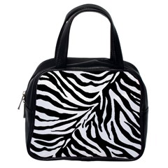 Zebra 1 Classic Handbag (one Side) by dressshop