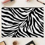 Zebra 1 Cosmetic Bag (XXXL) Front