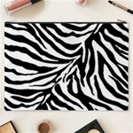 Zebra 1 Cosmetic Bag (XXXL) Back