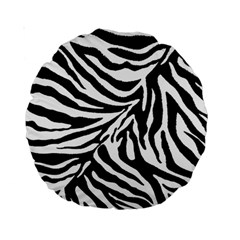 Zebra 1 Standard 15  Premium Round Cushions by dressshop