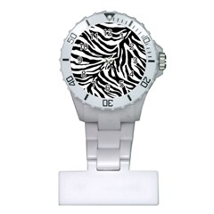 Zebra 1 Plastic Nurses Watch by dressshop