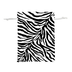 Zebra 1 Lightweight Drawstring Pouch (l) by dressshop