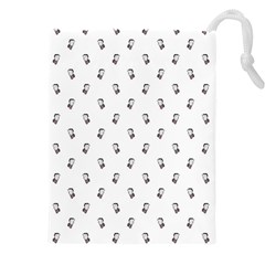 Children With Backpack Cartoon Drawing Print Pattern Drawstring Pouch (4xl)