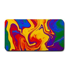 Gay Pride Swirled Colors Medium Bar Mats by VernenInk