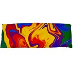 Gay Pride Swirled Colors Body Pillow Case Dakimakura (Two Sides) Front