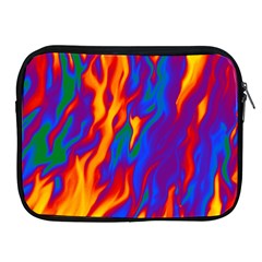 Gay Pride Abstract Smokey Shapes Apple Ipad 2/3/4 Zipper Cases