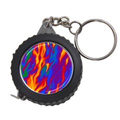 Gay Pride Abstract Smokey Shapes Measuring Tape