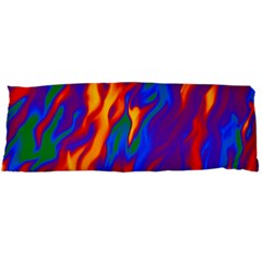 Gay Pride Abstract Smokey Shapes Body Pillow Case Dakimakura (two Sides) by VernenInk