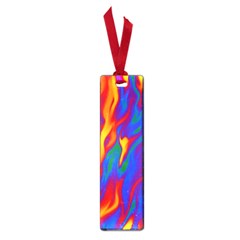 Gay Pride Abstract Smokey Shapes Small Book Marks by VernenInk