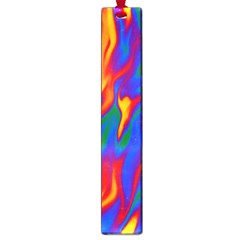 Gay Pride Abstract Smokey Shapes Large Book Marks by VernenInk