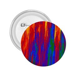 Gay Pride Rainbow Vertical Paint Strokes 2 25  Buttons