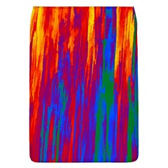 Gay Pride Rainbow Vertical Paint Strokes Removable Flap Cover (l) by VernenInk