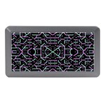 Lines And Dots Motif Geometric Seamless Pattern Memory Card Reader (Mini) Front